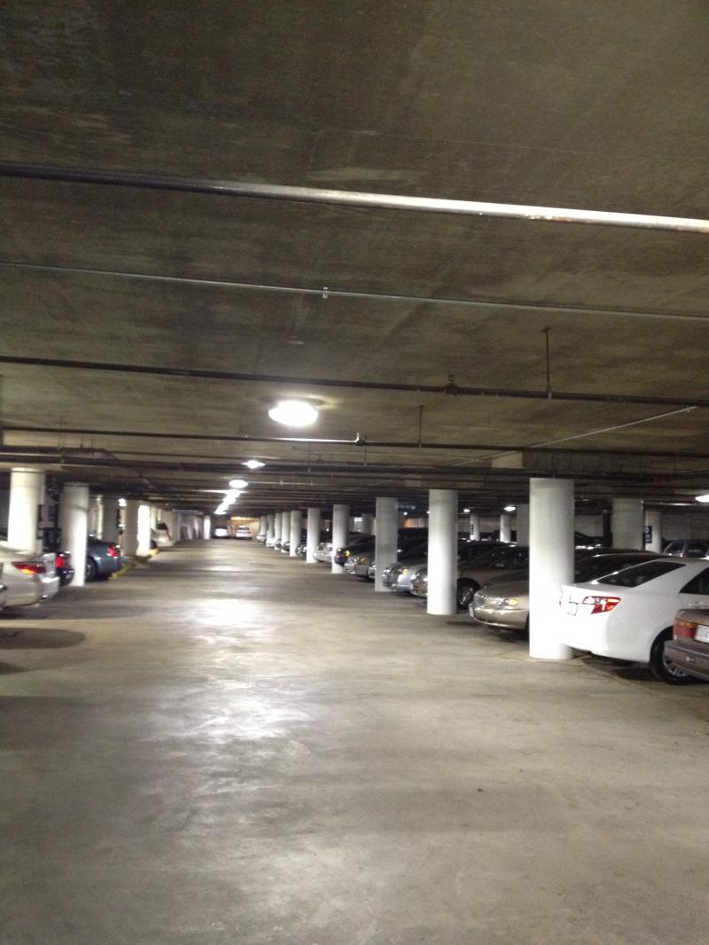 LED Parking garage